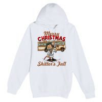 Christmas Vacation, Merry Christmas Shitters Full, Christmas Ugly Premium Pullover Hoodie