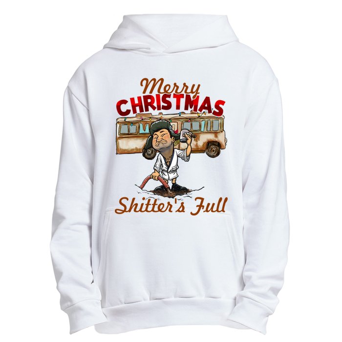 Christmas Vacation, Merry Christmas Shitters Full, Christmas Ugly Urban Pullover Hoodie