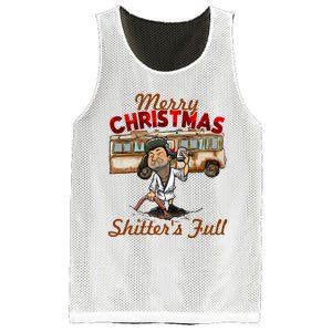 Christmas Vacation, Merry Christmas Shitters Full, Christmas Ugly Mesh Reversible Basketball Jersey Tank