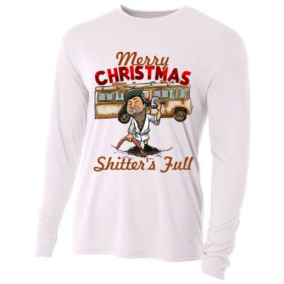 Merry Christmas Shitters Full Ugly Cooling Performance Long Sleeve Crew