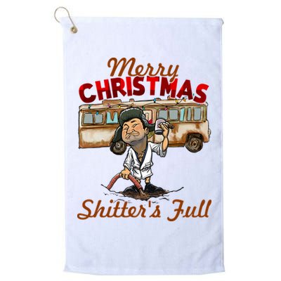 Merry Christmas Shitters Full Ugly Golf Towel