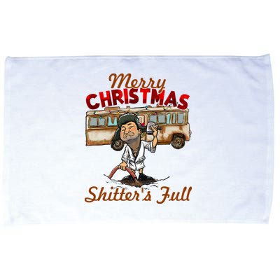 Merry Christmas Shitters Full Ugly Microfiber Hand Towel