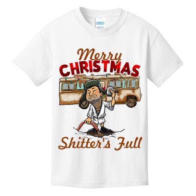 Merry Christmas Shitters Full Ugly Kids T-Shirt