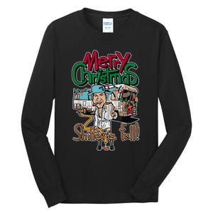 Christmas Vacation, Merry Christmas Shitters Full, Christmas Ugly Tall Long Sleeve T-Shirt