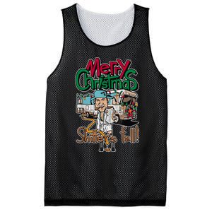 Christmas Vacation, Merry Christmas Shitters Full, Christmas Ugly Mesh Reversible Basketball Jersey Tank