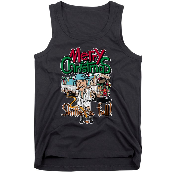 Christmas Vacation, Merry Christmas Shitters Full, Christmas Ugly Tank Top