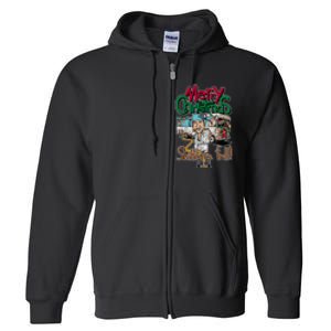 Christmas Vacation, Merry Christmas Shitters Full, Christmas Ugly Full Zip Hoodie