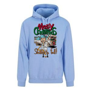 Christmas Vacation, Merry Christmas Shitters Full, Christmas Ugly Unisex Surf Hoodie