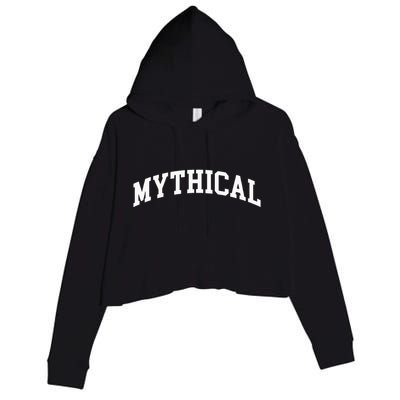 Mythical Collegiate Swea Crop Fleece Hoodie