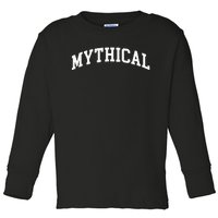 Mythical Collegiate Swea Toddler Long Sleeve Shirt