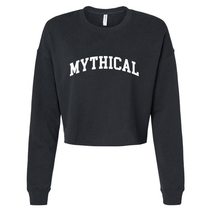 Mythical Collegiate Swea Cropped Pullover Crew