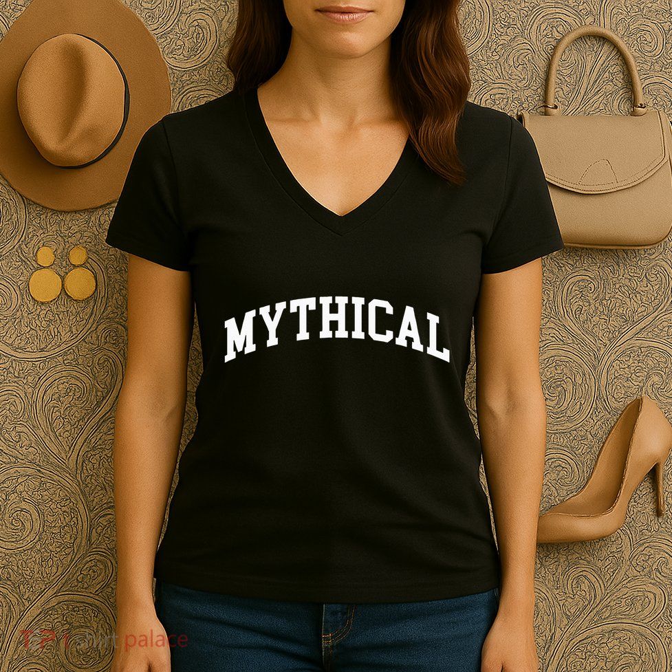 Mythical Collegiate Swea Women's V-Neck T-Shirt