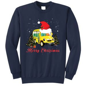 Merry Christmas School Bus Driver Xmas Pajamas Gifto Sweatshirt