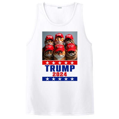 Make Cats Save Again Trump Usa President Election 2024 PosiCharge Competitor Tank