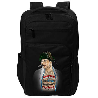 Merry Christmas Shitter Was Full Impact Tech Backpack