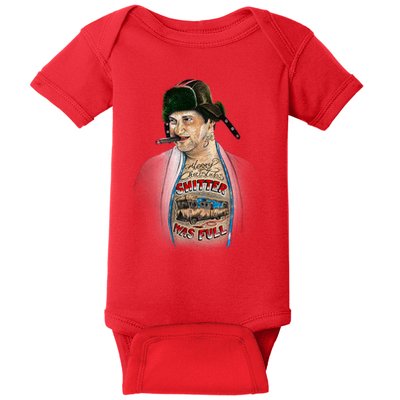Merry Christmas Shitter Was Full Baby Bodysuit