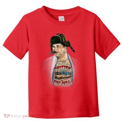 Merry Christmas Shitter Was Full Toddler T-Shirt