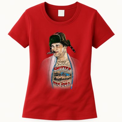 Merry Christmas Shitter Was Full Womens T-Shirt