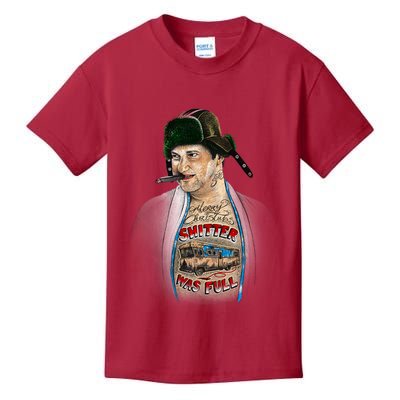 Merry Christmas Shitter Was Full Kids T-Shirt