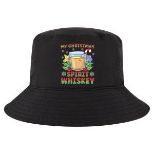 My Christmas Spirit Is Whiskey Gift Cool Comfort Performance Bucket Hat