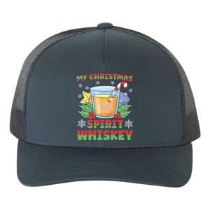 My Christmas Spirit Is Whiskey Gift Yupoong Adult 5-Panel Trucker Hat