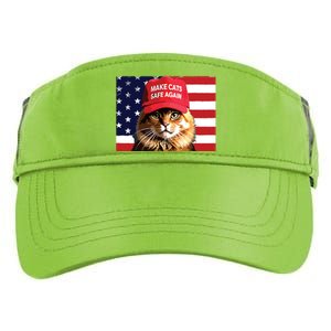 Make Cats Safe Again Red Hat 2024 Debate Funny Adult Drive Performance Visor