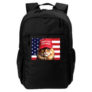 Make Cats Safe Again Red Hat 2024 Debate Funny Daily Commute Backpack