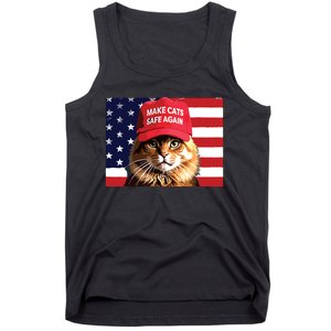 Make Cats Safe Again Red Hat 2024 Debate Funny Tank Top