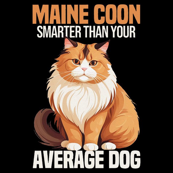 Maine Coon Smarter Than Your Average Dog Maine Coon Cat 16 in Basic Backpack