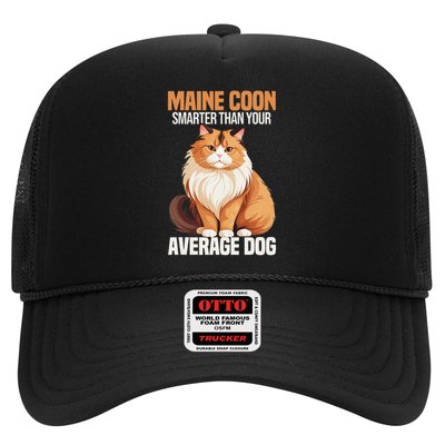 Maine Coon Smarter Than Your Average Dog Maine Coon Cat Trucker Hat