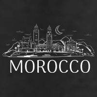 Morocco City Skyline 25L Jumbo Tote