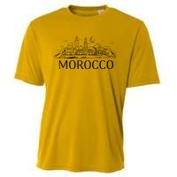 Morocco City Skyline Cooling Performance Crew T-Shirt