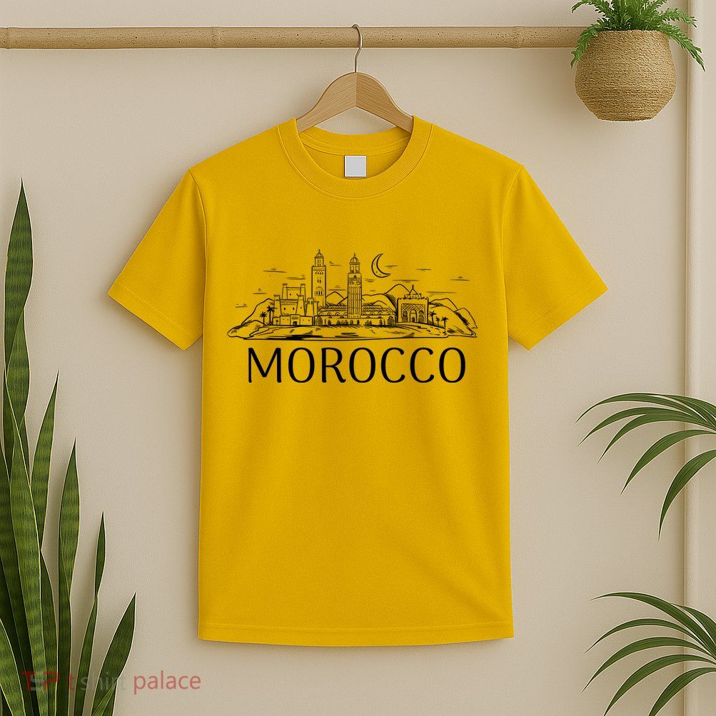 Morocco City Skyline T-Shirt
