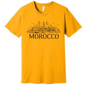 Morocco City Skyline Premium T-Shirt