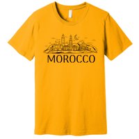 Morocco City Skyline Premium T-Shirt