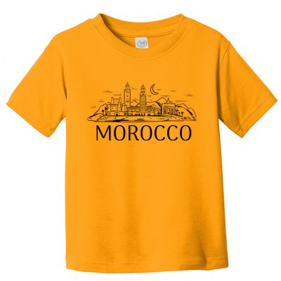 Morocco City Skyline Toddler T-Shirt
