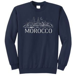 Morocco City Skyline Sweatshirt