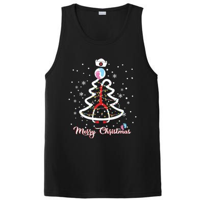 Merry Christmas Stethoscope Nicu Nurse Christmas Tree Great Gift PosiCharge Competitor Tank