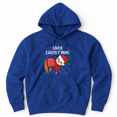 Merry Christmas Santa Sloth Merry Slothmas Lazy Christmas Gift Hoodie