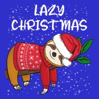 Merry Christmas Santa Sloth Merry Slothmas Lazy Christmas Gift Button