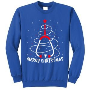 Merry Christmas Stethoscope Nursing Nurse Christmas Tree Gift Sweatshirt