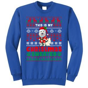 My Christmas Sweater Costume Santa Samoyed Lover Owner Meaningful Gift Sweatshirt