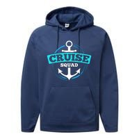 Matching Cruise Squads For Cruise Trip Vacation Performance Fleece Hoodie