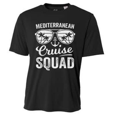 Mediterranean Cruise Squad 2024 Vacation Matching Family Cooling Performance Crew T-Shirt