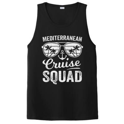 Mediterranean Cruise Squad 2024 Vacation Matching Family PosiCharge Competitor Tank