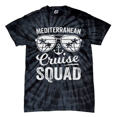 Mediterranean Cruise Squad 2024 Vacation Matching Family Tie-Dye T-Shirt