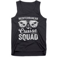 Mediterranean Cruise Squad 2024 Vacation Matching Family Tank Top