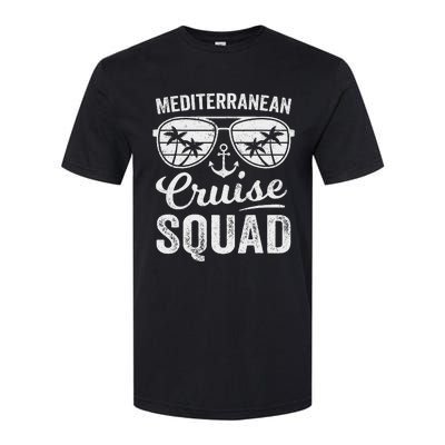 Mediterranean Cruise Squad 2024 Vacation Matching Family Softstyle CVC T-Shirt