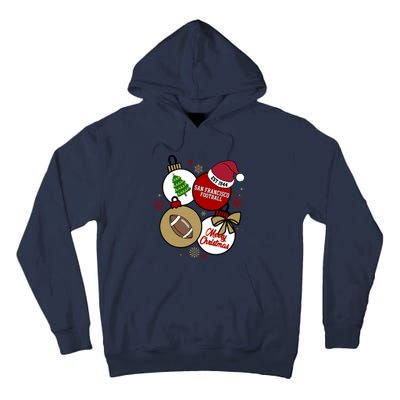 Merry Christmas San Francisco Football Est 1944 Tall Hoodie