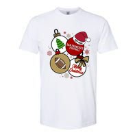 Merry Christmas San Francisco Football Est 1944 Softstyle CVC T-Shirt